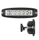 18W LED Boat  - DC9-30V - Black casing spreader light - Emmitt Color: White Led - WK-18BW - AZLED